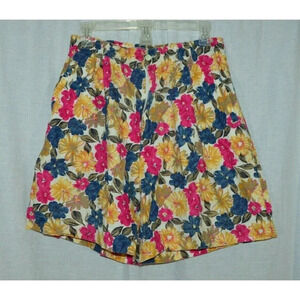 Dockers Vintage Multi-Color Floral Flower Women's